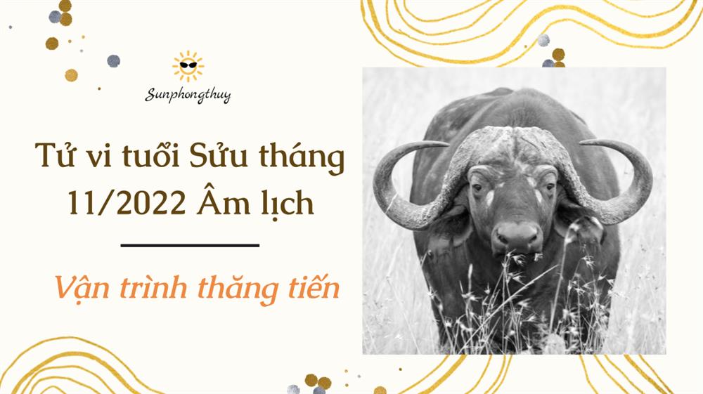 Tử vi tuổi Sửu tháng 11/2022 Âm lịch